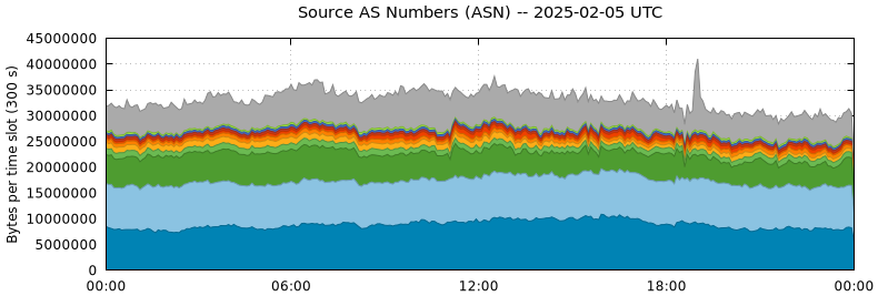 Source AS Numbers (ASNs)