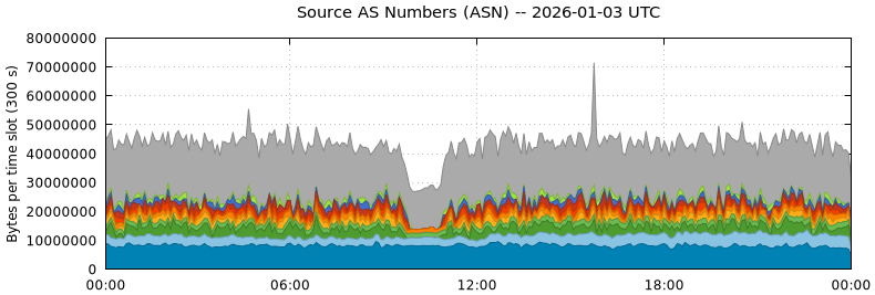 Source AS Numbers (ASNs)