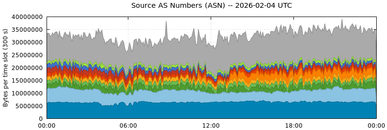 Source AS Numbers (ASNs)