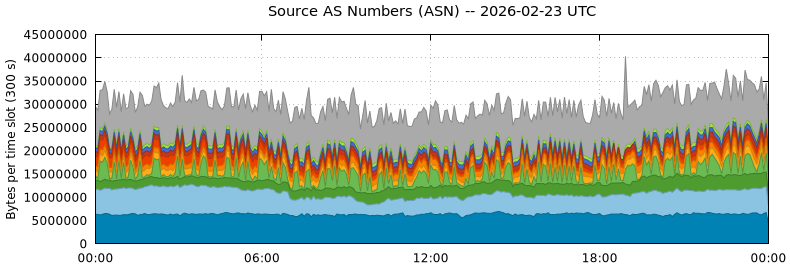 Source AS Numbers (ASNs)